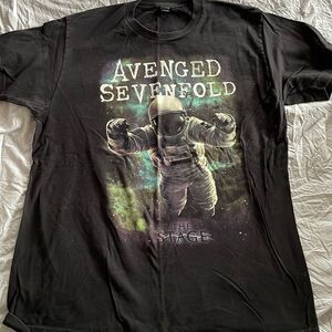 Avenged Sevenfold The Stage Album Tee Metal Band Concert Shirt Size L